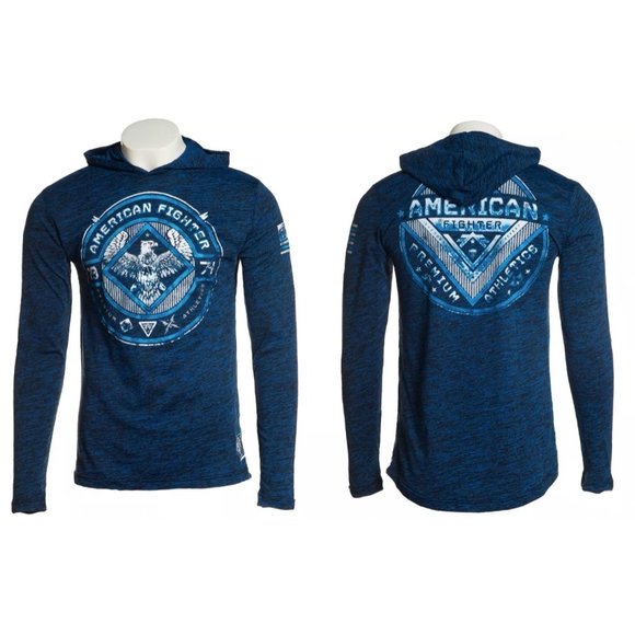 American Fighter Other - AMERICAN FIGHTER Men's T-Shirt L/S MACCARTHY HOOD